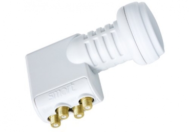 Smart Universal Quad-Switch LNB TQS, Titanium; 0,1 db