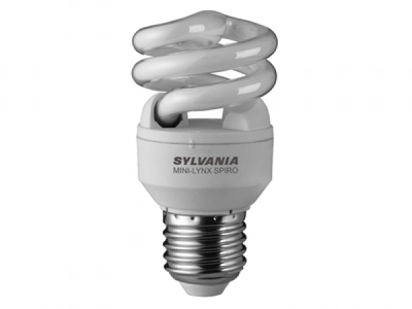 Havells Sylvania Mini-Lynx Fast-Start Spiro Energiesparlampe 9W/827/E27