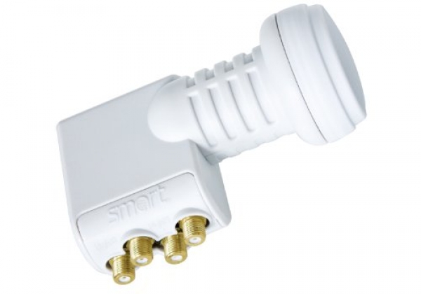 Smart Universal Quad-Switch LNB TQS, Titanium; 0,1 db